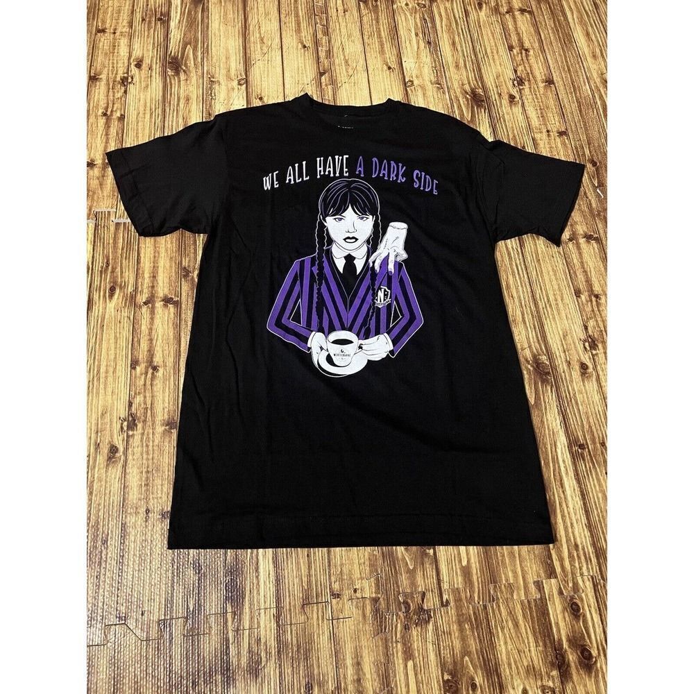 Mad Engine Wednesday Shirt “We All Have A Dark Side”